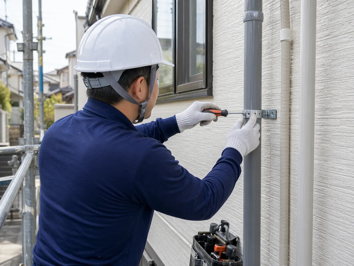OKIZAKIの配管工事施工イメージ