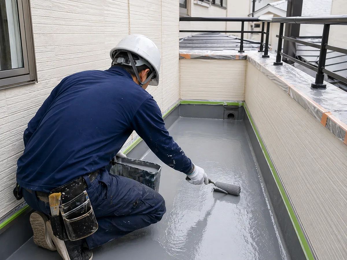 OKIZAKIの防水工事施工イメージ